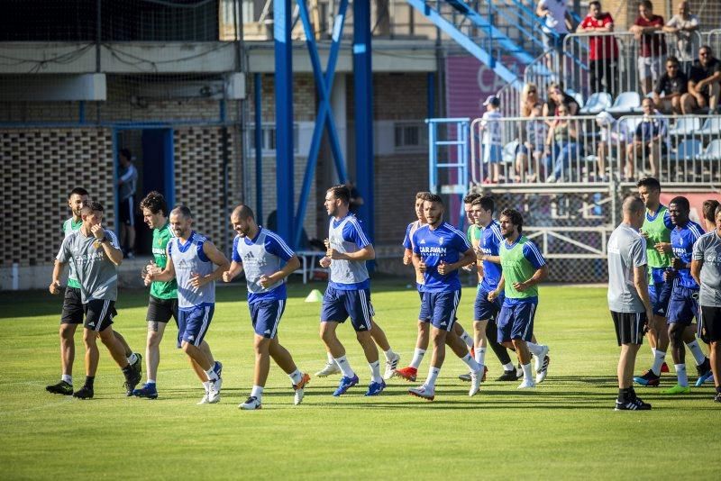 El Real Zaragoza vuelve a los entrenamientos