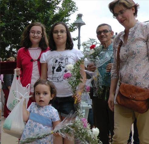 Ofrenda a la Virgen de las Cruces de Don Benito