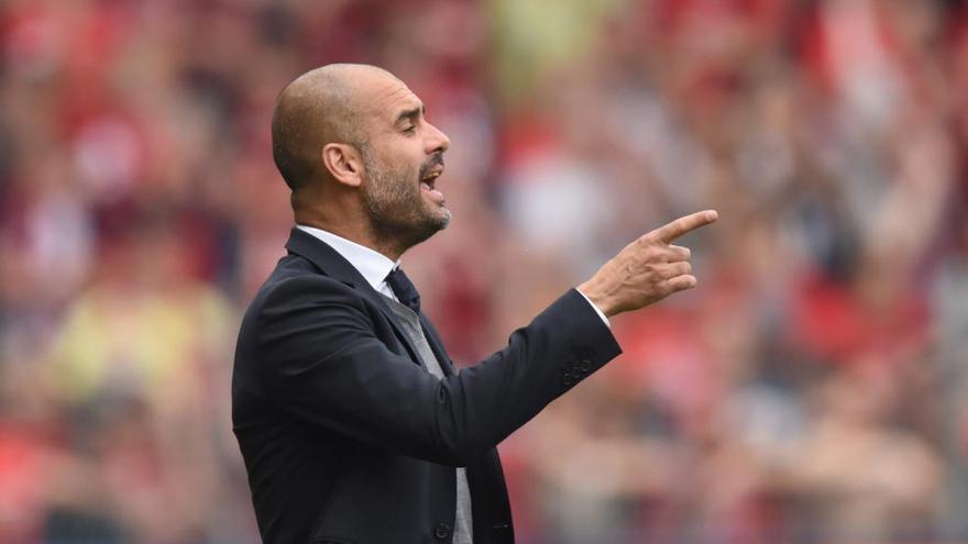 Guardiola y Müller, discusión a grito pelado