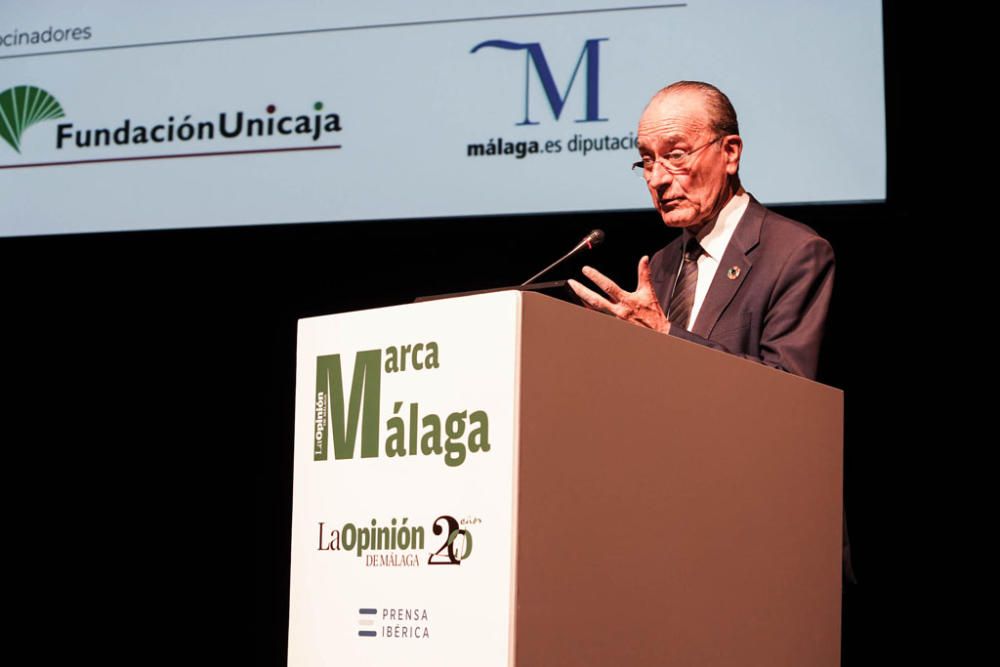 La Opinión de Málaga celebró este martes la tercera edición de Marca Málaga, un encuentro respaldado por Prensa Ibérica, la Fundación Unicaja y la Diputación Provincial en el que se analizó la ciudad en clave económica, con la participación del analista y consultor económico e inmobiliario Gonzalo Bernardos