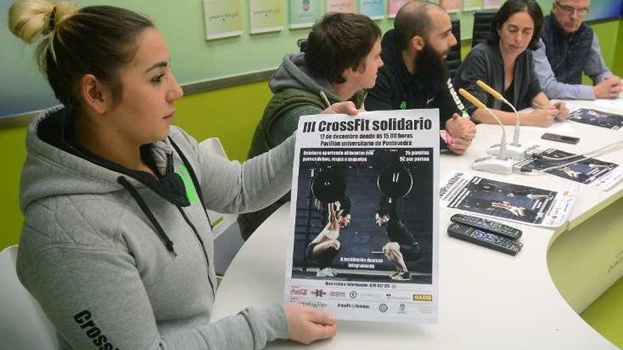 Presentación del CrossFit solidario. // R.V.