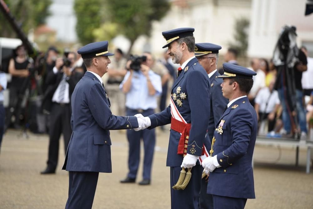 El Rey Felipe VI entrega los tradicionales despachos en San Javier