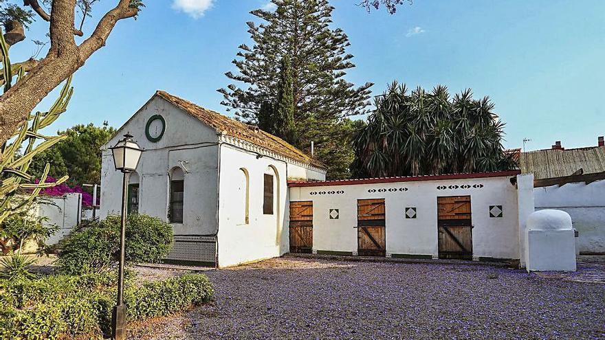 Uno de los edificios de l’Hort de Llop. | F. CALABUIG