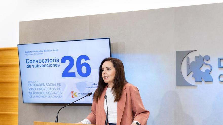 La Diputación de Córdoba abre la convocatoria de 700.000 euros para entidades sociales