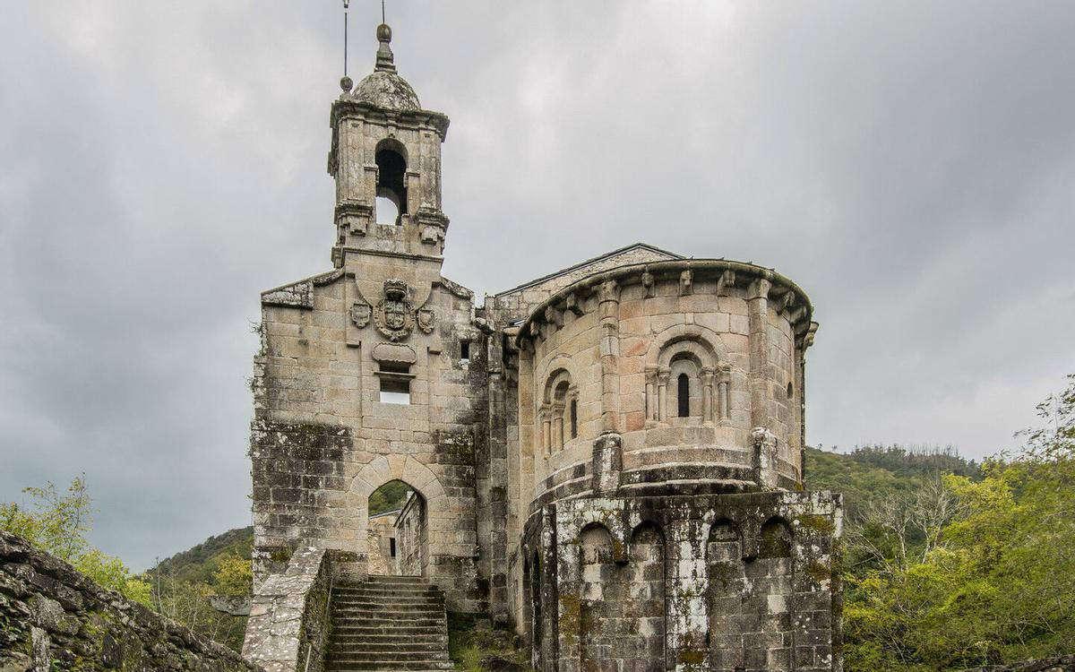 El Monasterio de Caaveiro, en las Fragas do Eume.