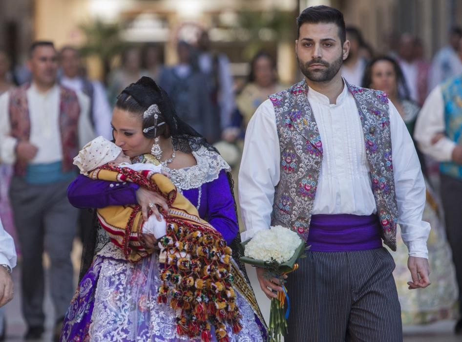 Primer día de Ofrenda de Fallas