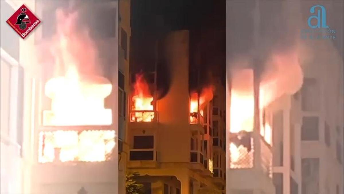Fallece una joven de 25 años en un incendio en Crevillent