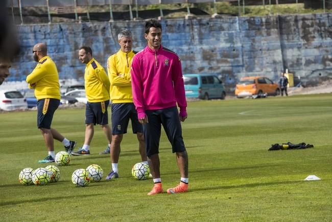 Entrenamiento de la UD Las Palmas