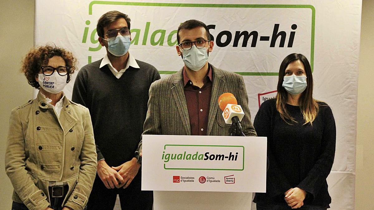 Els regidors d’Igualada Som-hi han anunciat l’acord per al pressupost | SOM-HI