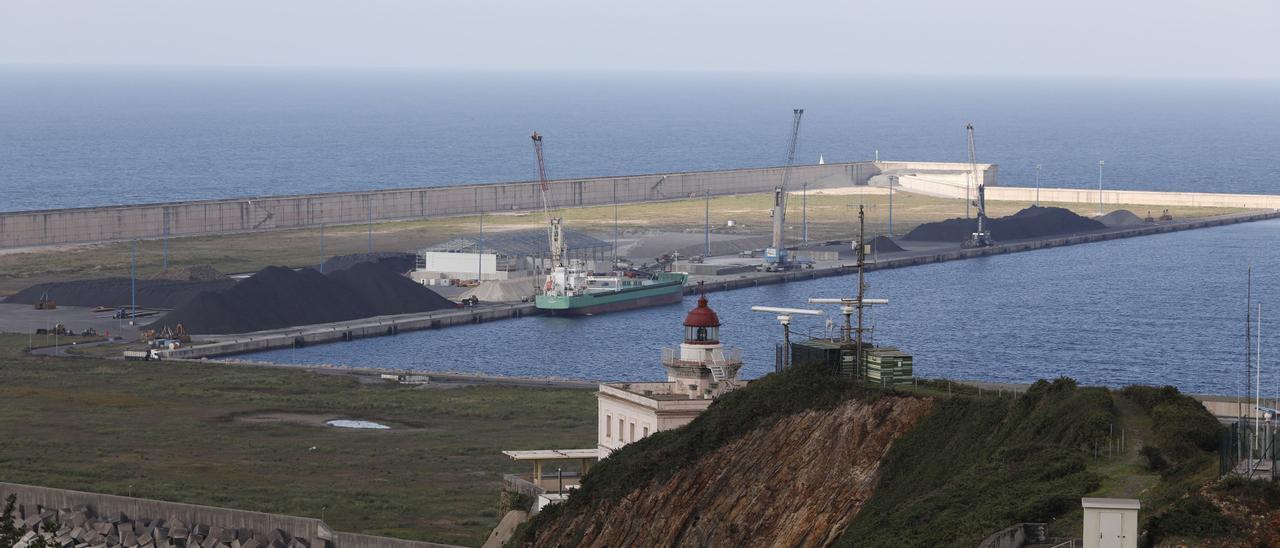 El Muelle Norte de la ampliación de El Musel.