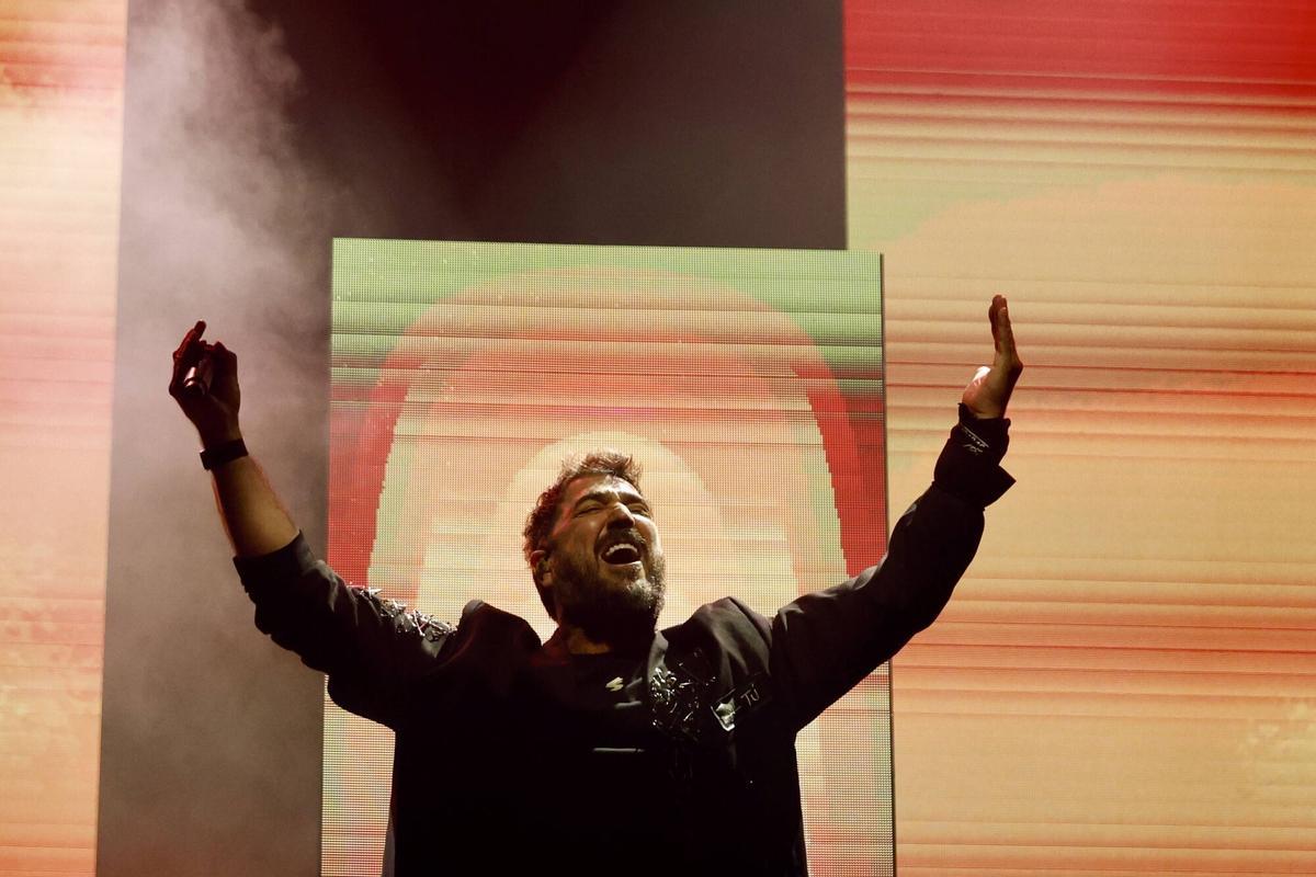 Así fue el concierto de Antonio Orozco