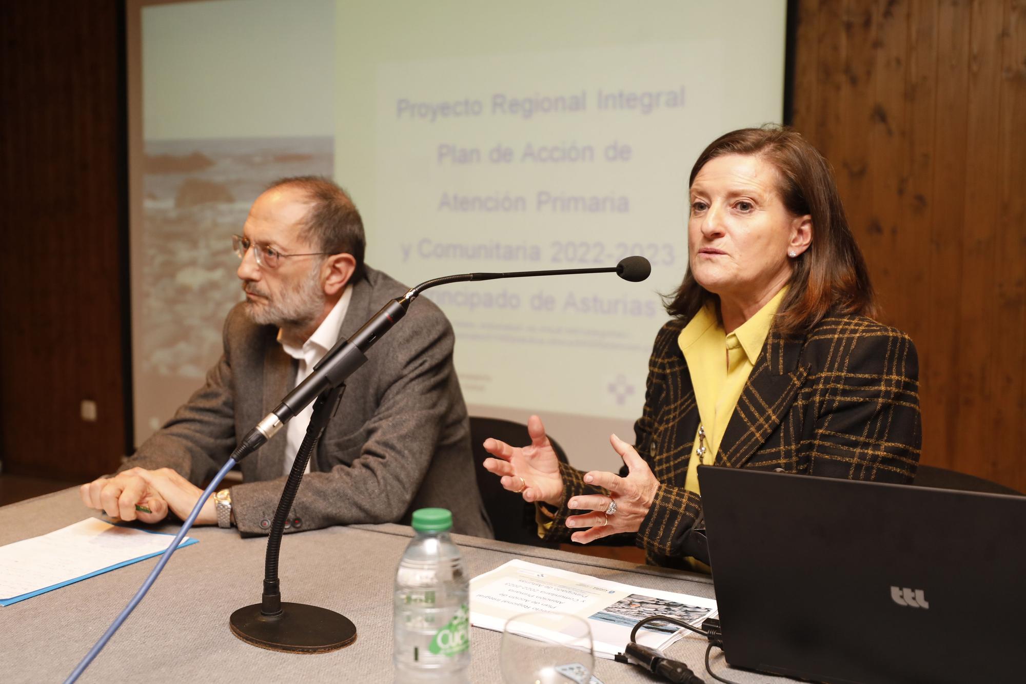 La presentación del centro de Salud de Lena, en imágenes.