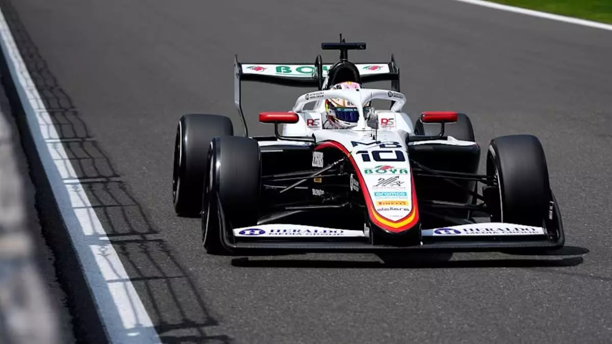 Boya marca el ritmo en la F3 de Bélgica