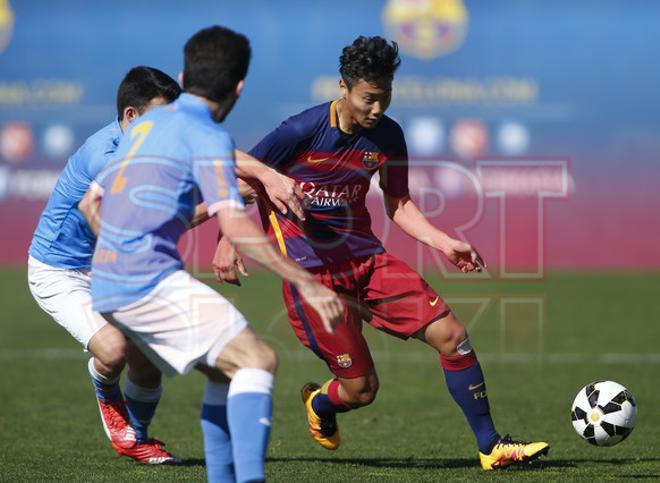 División de honor juvenil. FC Barcelona, 5 - Lleida, 1