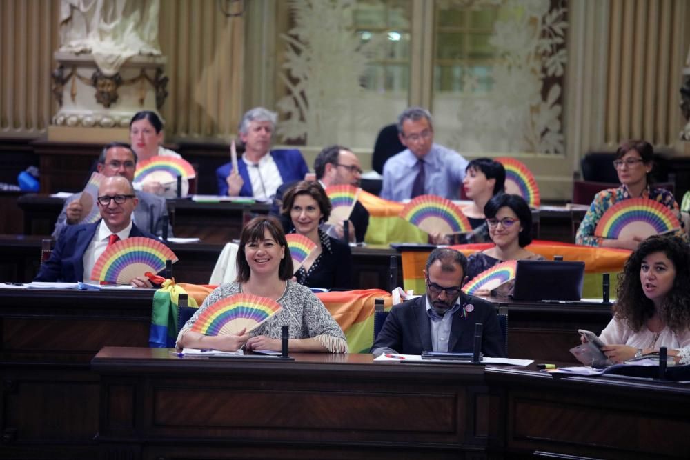 El Parlament aprueba la Ley de Derechos LGTB