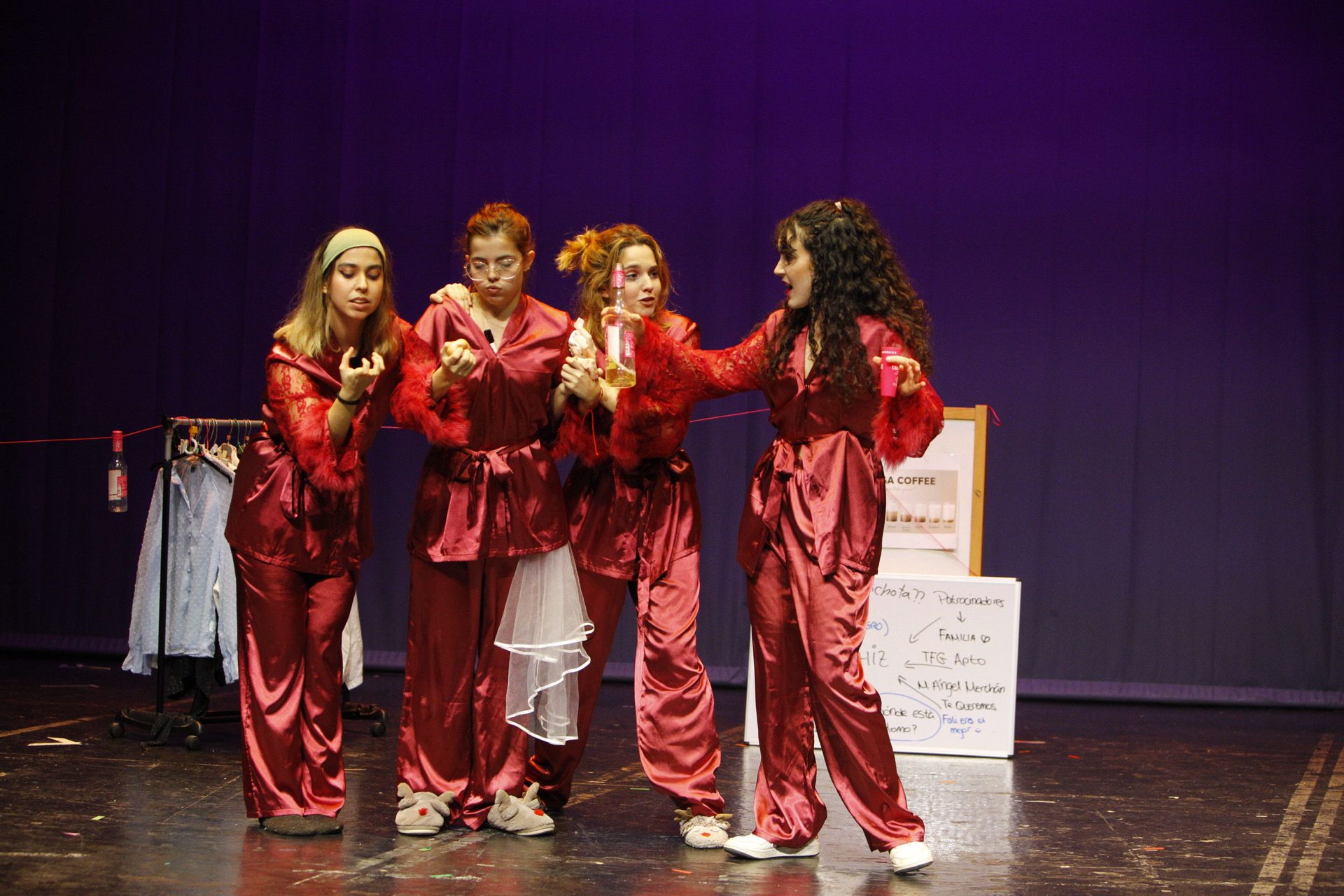 Cuarteto 'Drama de honor'. Tercera preliminar del Concurso del Carnaval de Málaga 2025