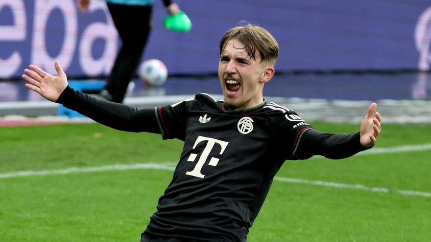 Lennart Karl, futbolista del Bayern Múnich