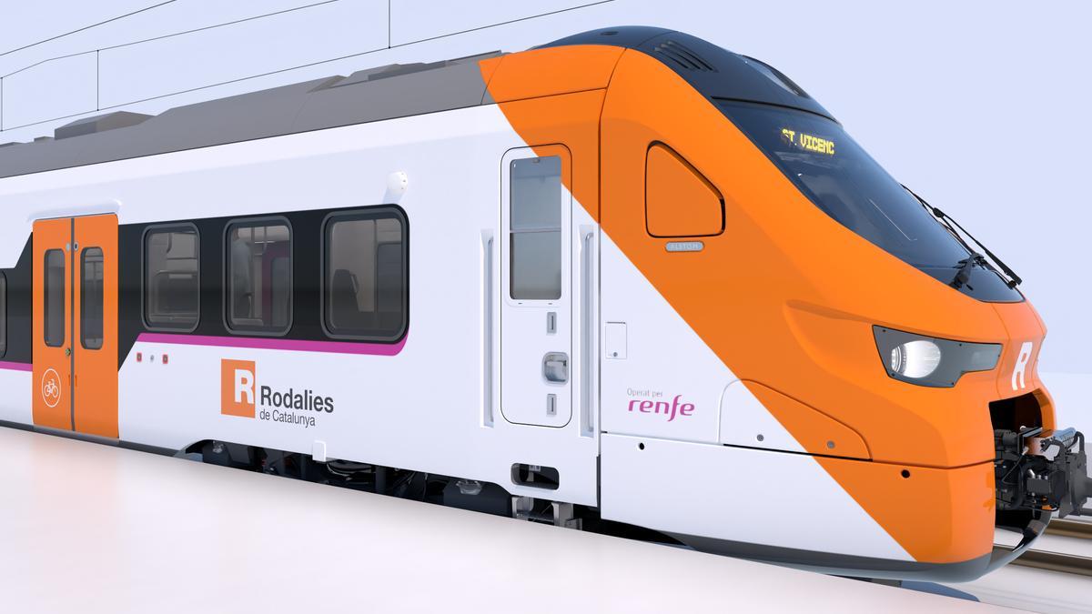 Així seran els nous trens de rodalies