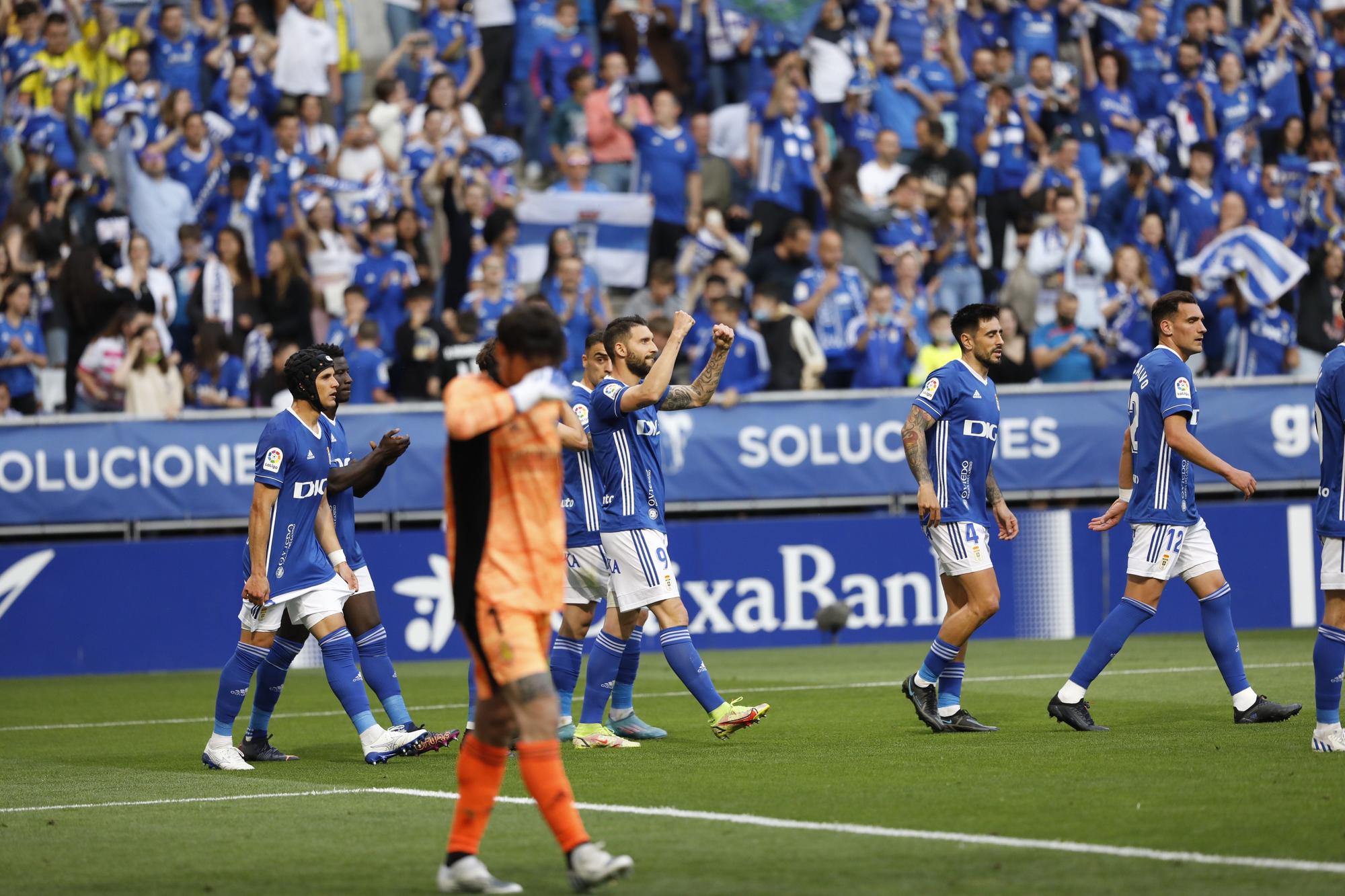 Real Oviedo - Zaragoza, en imágenes