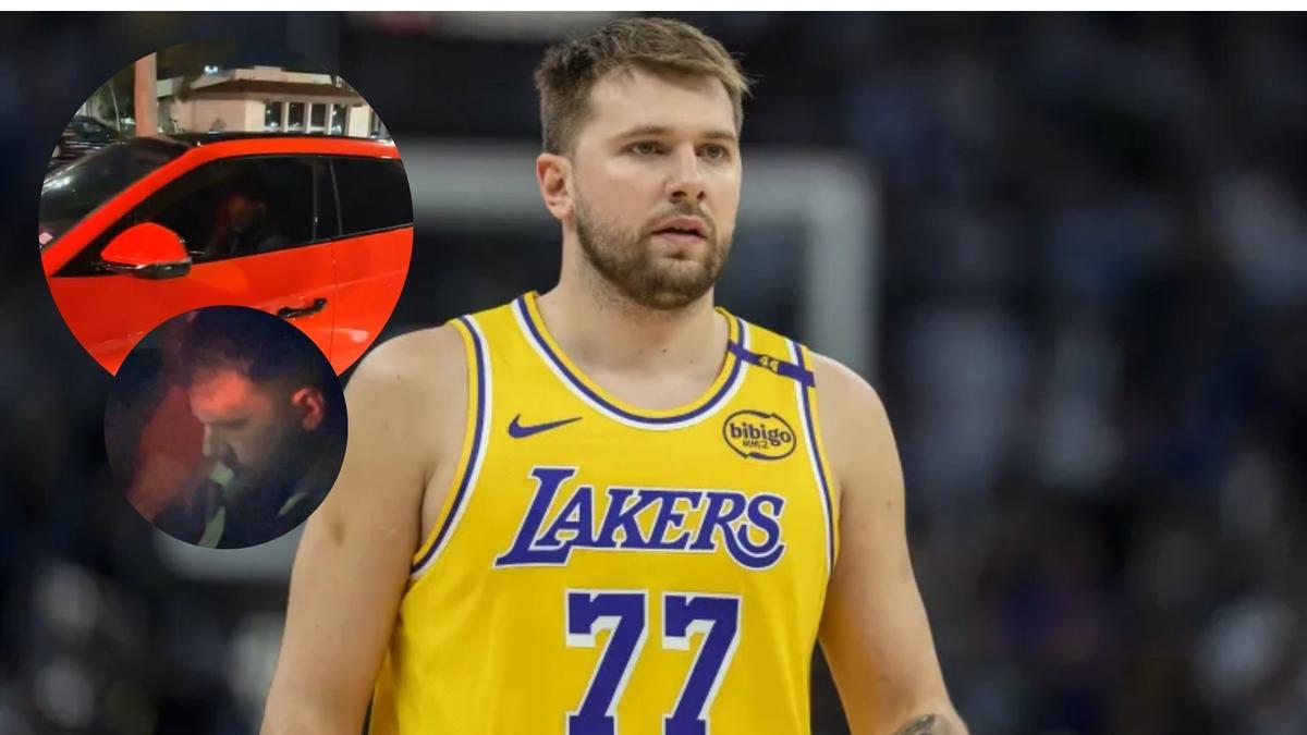 Luka Doncic, en una hamburguesería IN-N-Out