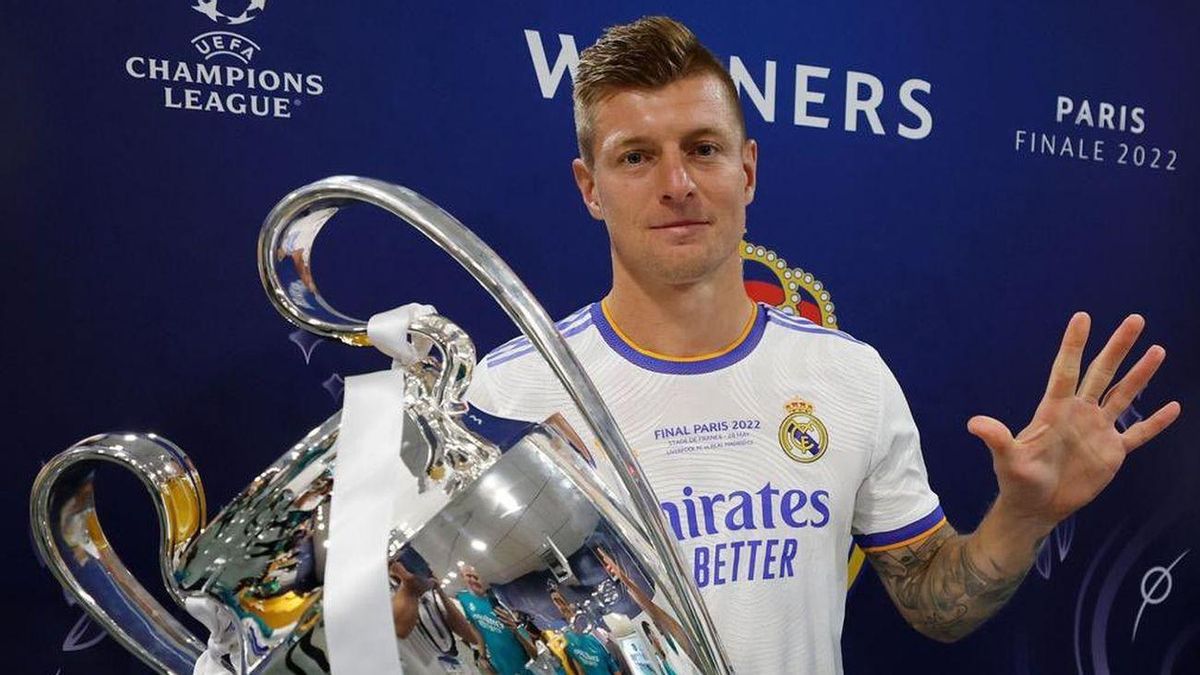 Kroos, con la Champions.