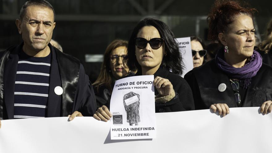 Los abogados de oficio protagonizaron movilizaciones históricas en los últimos años para exigir retribuciones dignas.
