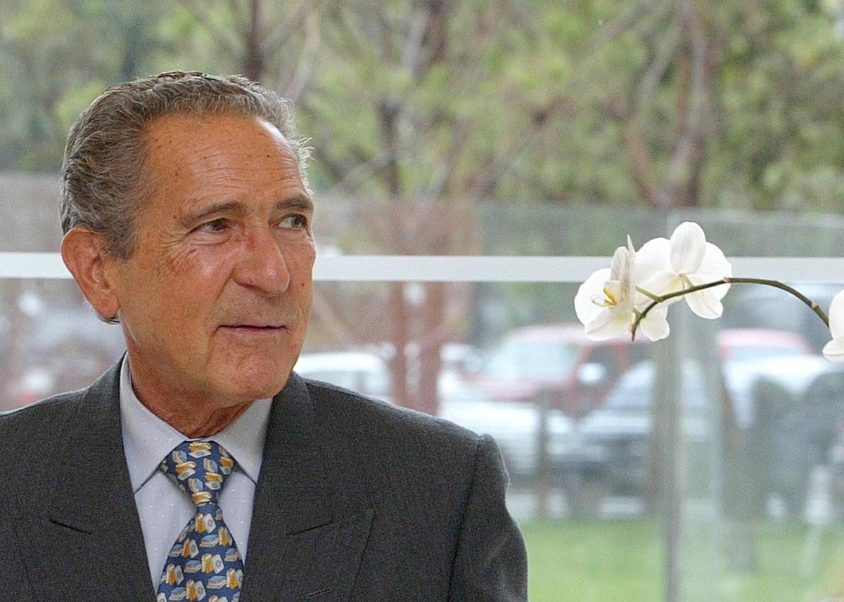 Antonio Gala, en noviembre del 2005, durante la presentación de uno de sus libros en Madrid.