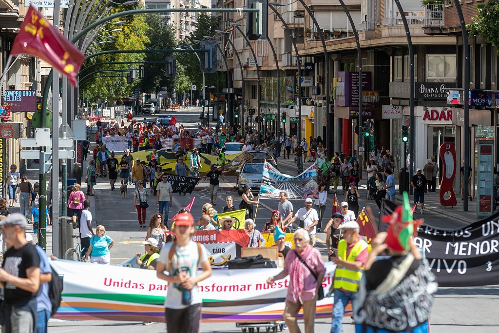 Las marchas de la dignidad este 9 de junio, en imágenes