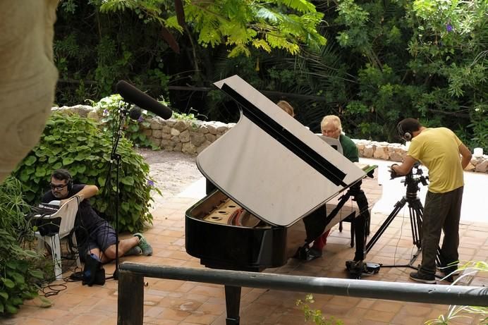 Justus Frankz, en su finca de Monte León