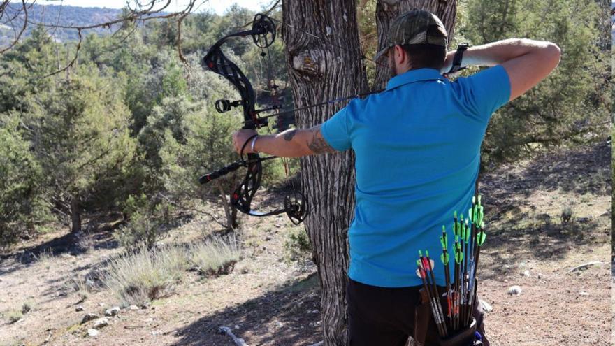 La Federación de Caza plantea abatir jabalís con arco como alternativa a las jaulas