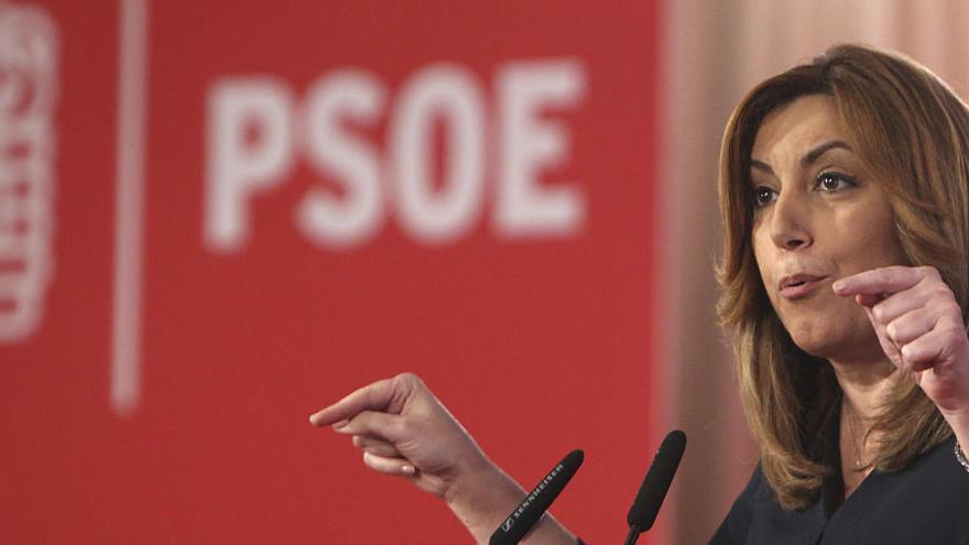 Susana Díaz, a la busca de avales en A Coruña