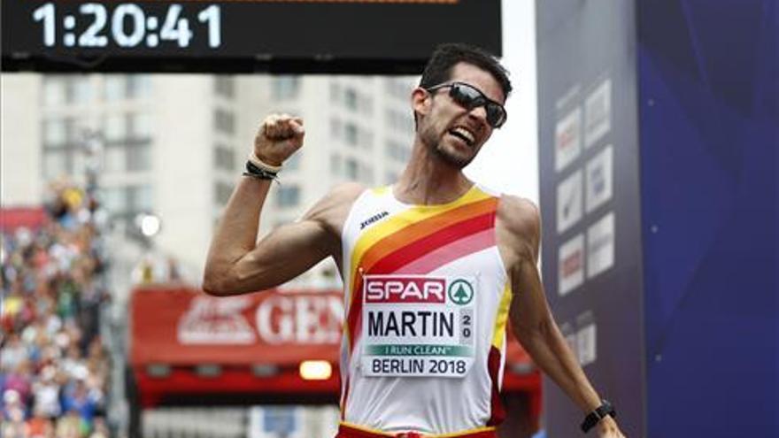 El extremeño Álvaro Martín, campeón de Europa de 20 kilómetros marcha