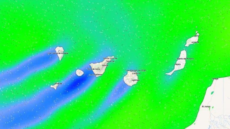La Aemet prevé lloviznas durante las primeras horas del día en Tenerife