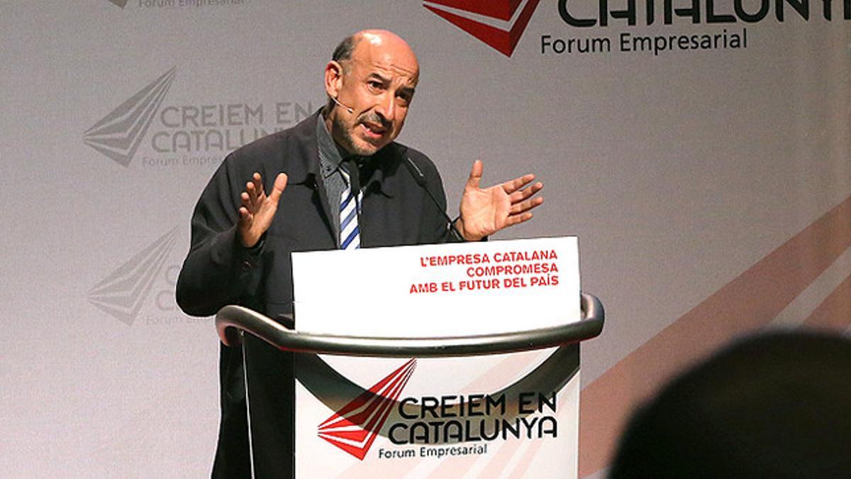 Germà Bel, en el Forum Empresarial Creiem en Catalunya, el 23 de octubre del 2014