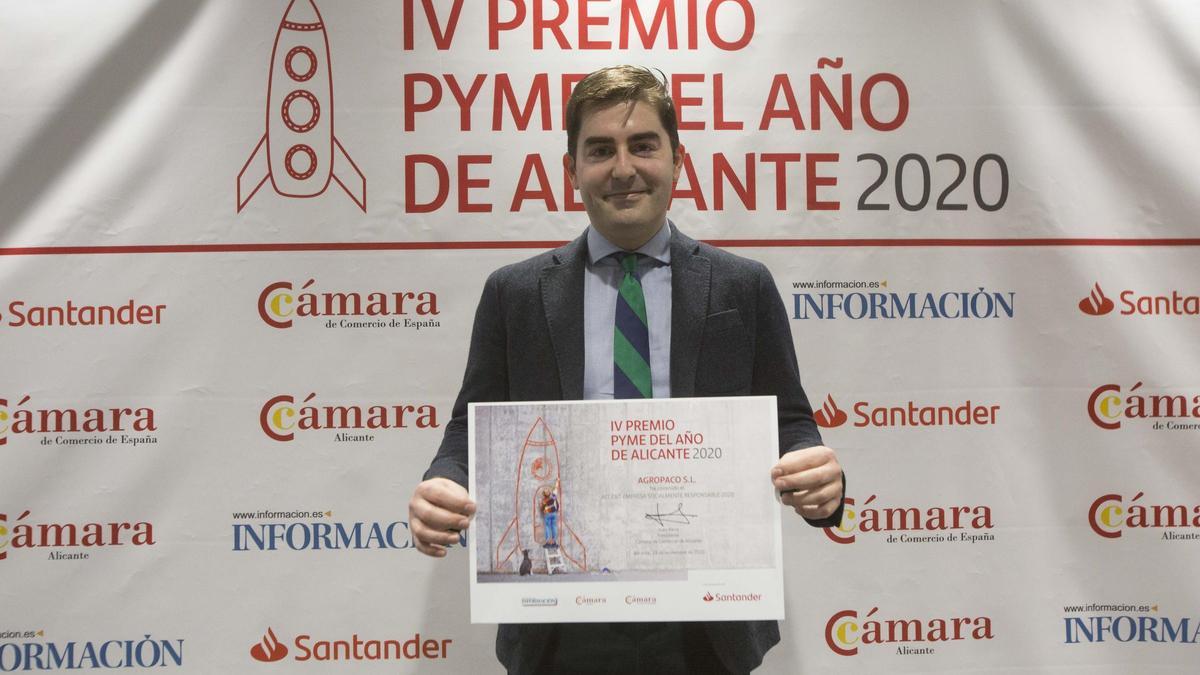 Agropaco, premio a la Empresa Responsable 2020.