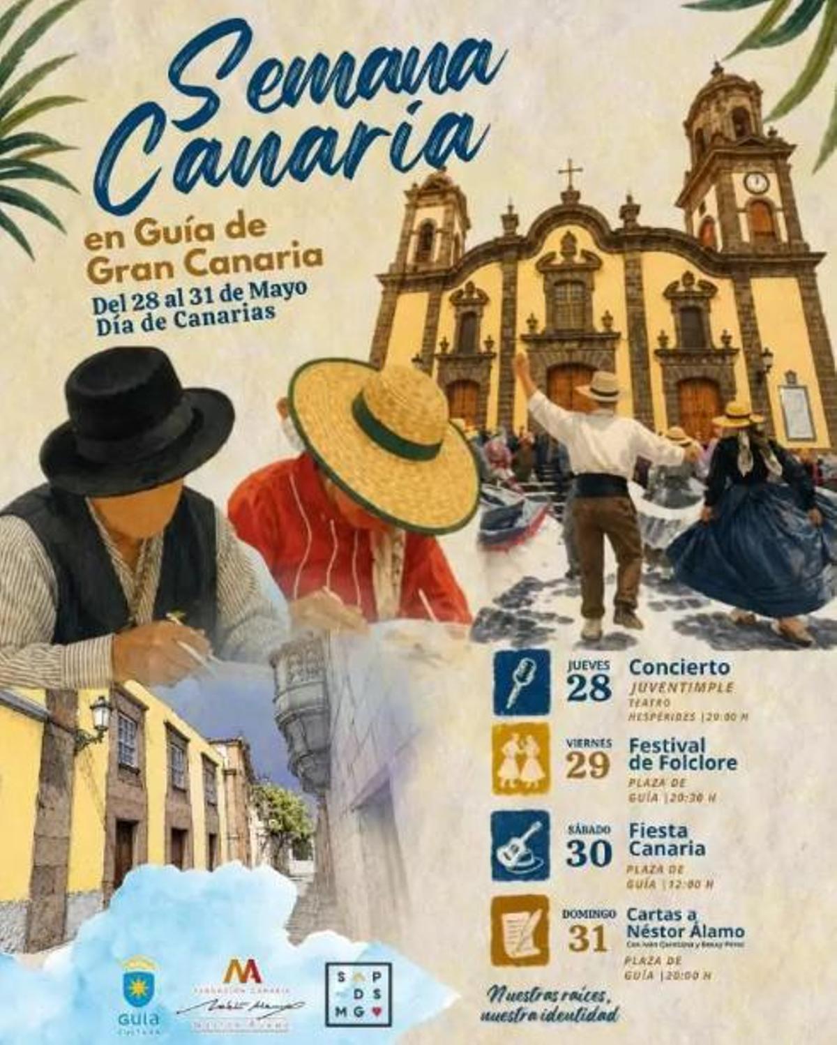 Semana Canaria de Snta María de Guía.
