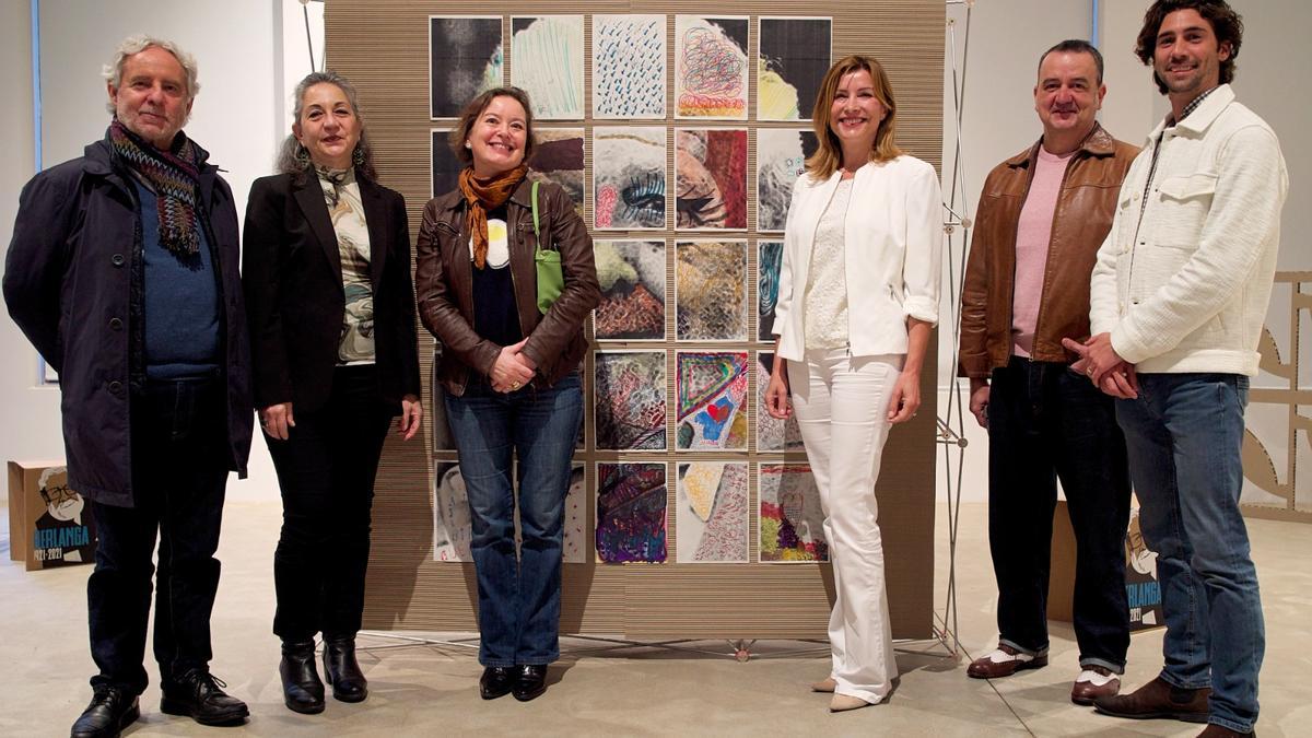 Emiliano García, Teresa Cebrián, Isabelle Bonet, Susana Lloret, Paco Sales y Roberto Simón