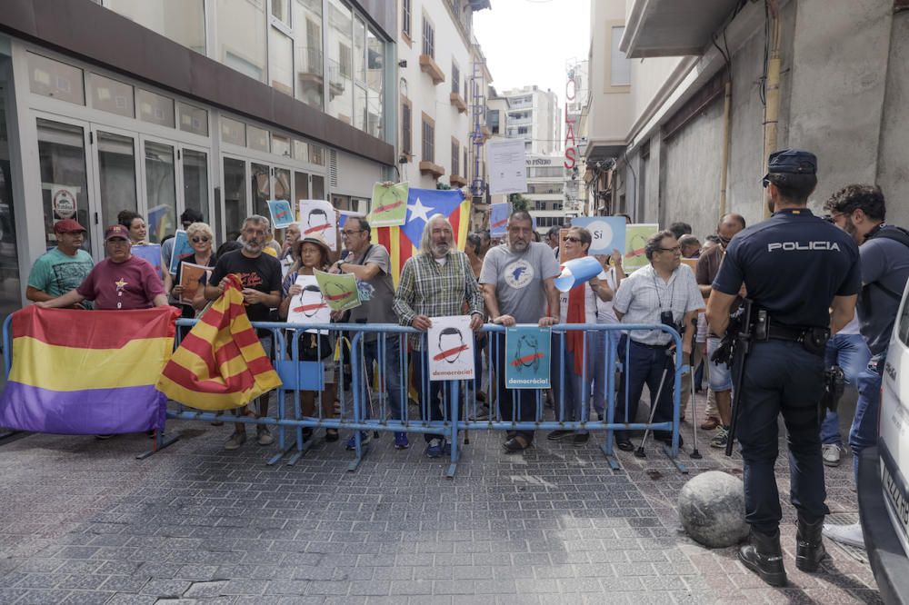 Rajoy exige en Palma que Cataluña cumpla la ley