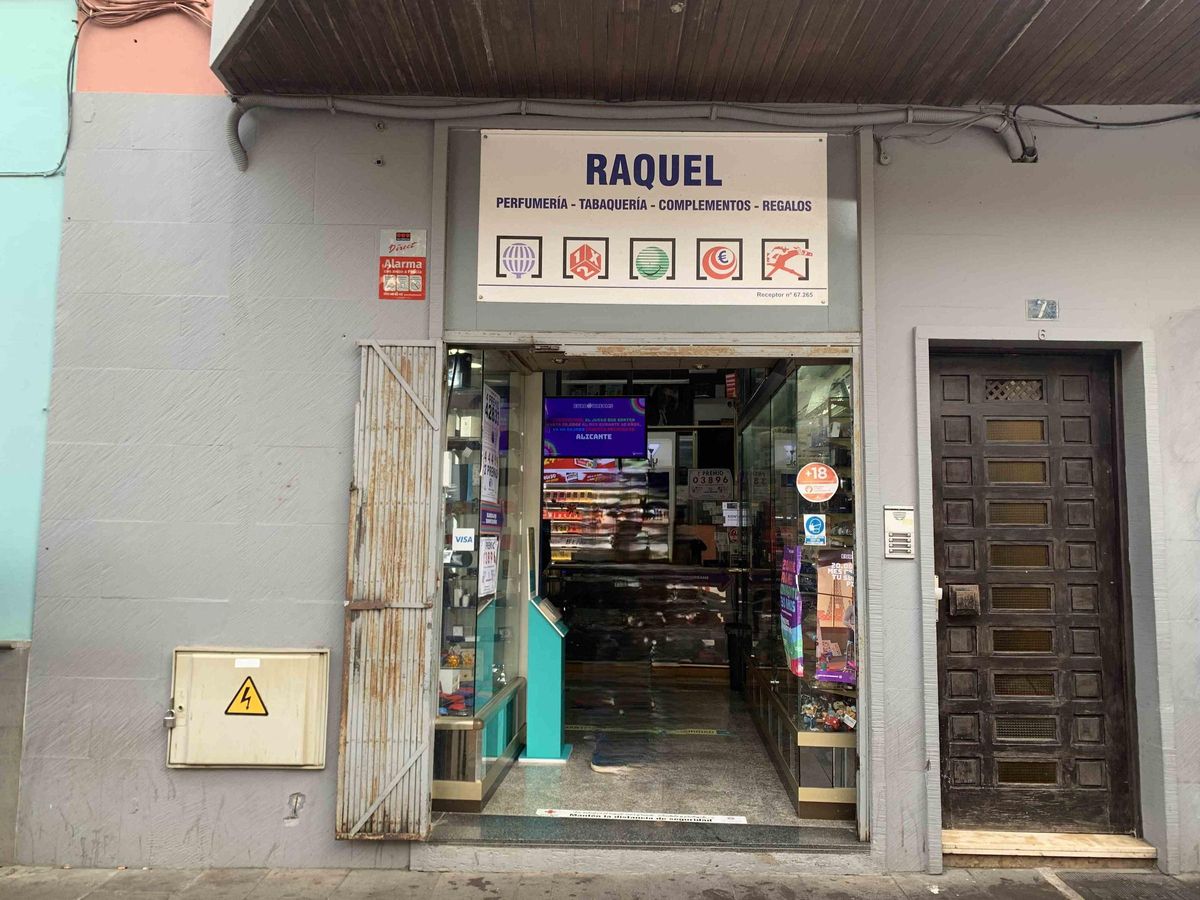 Detalle del punto de venta de San Cristóbal de La Laguna