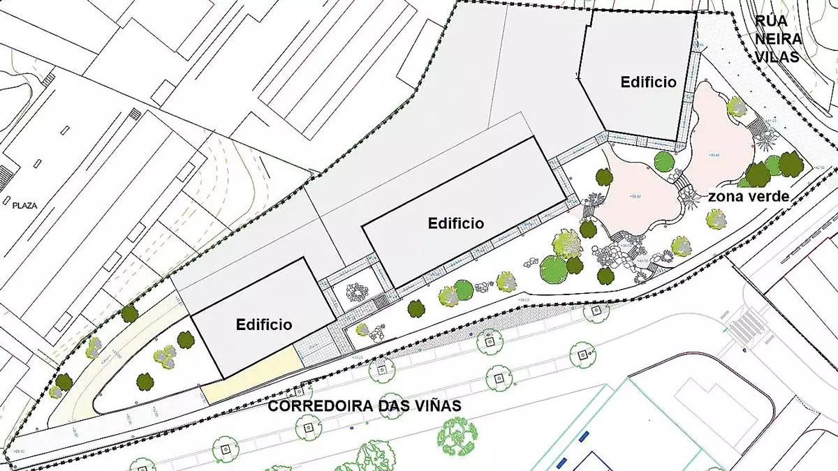 Oleiros reactiva el sector de As Viñas de 56 pisos que obliga a demoler cuatro inmuebles