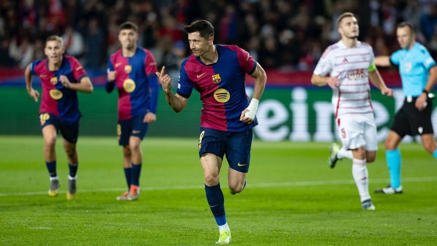 FC Barcelona - Brest | El gol 100 de Lewandowski