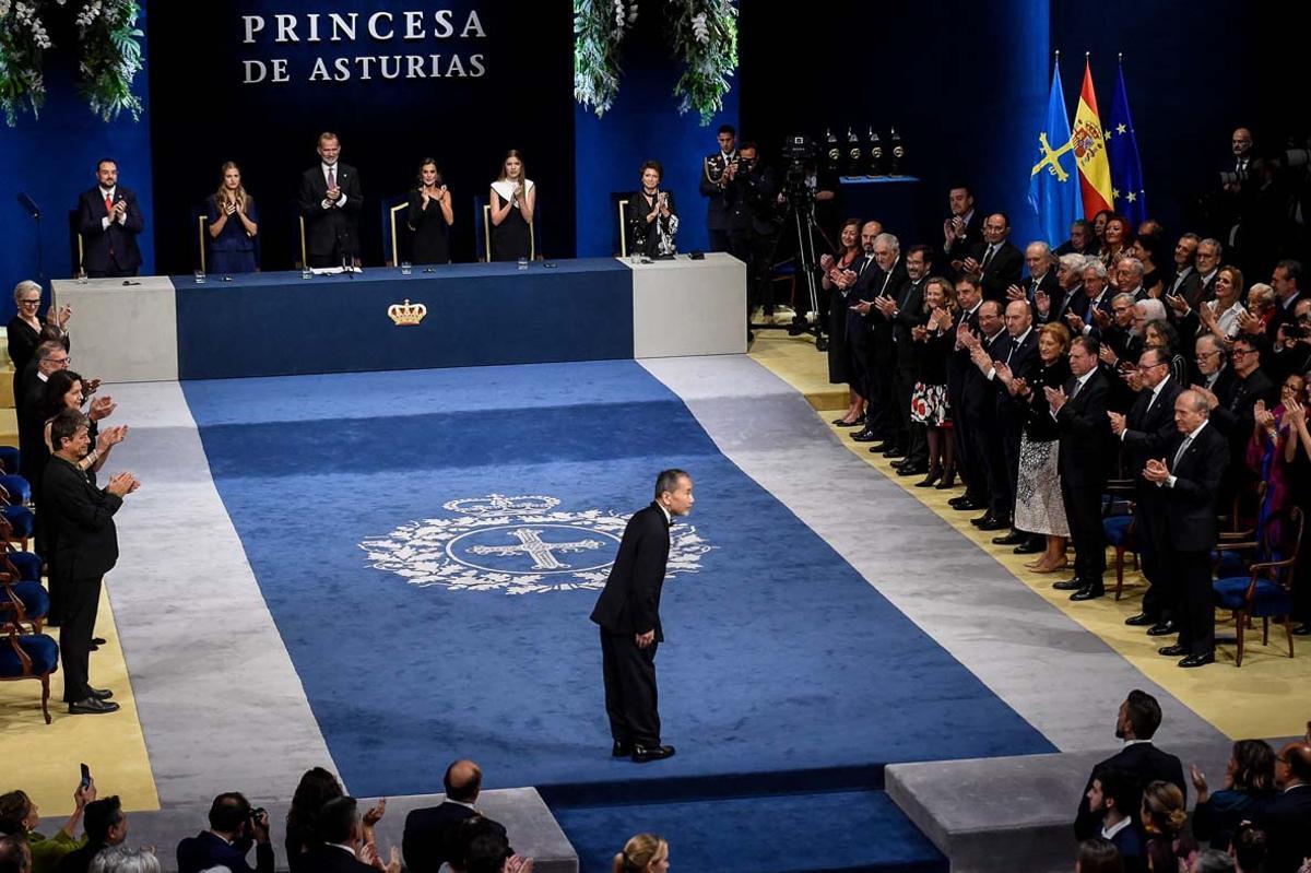 entrega de los premios Princesa de Asturias