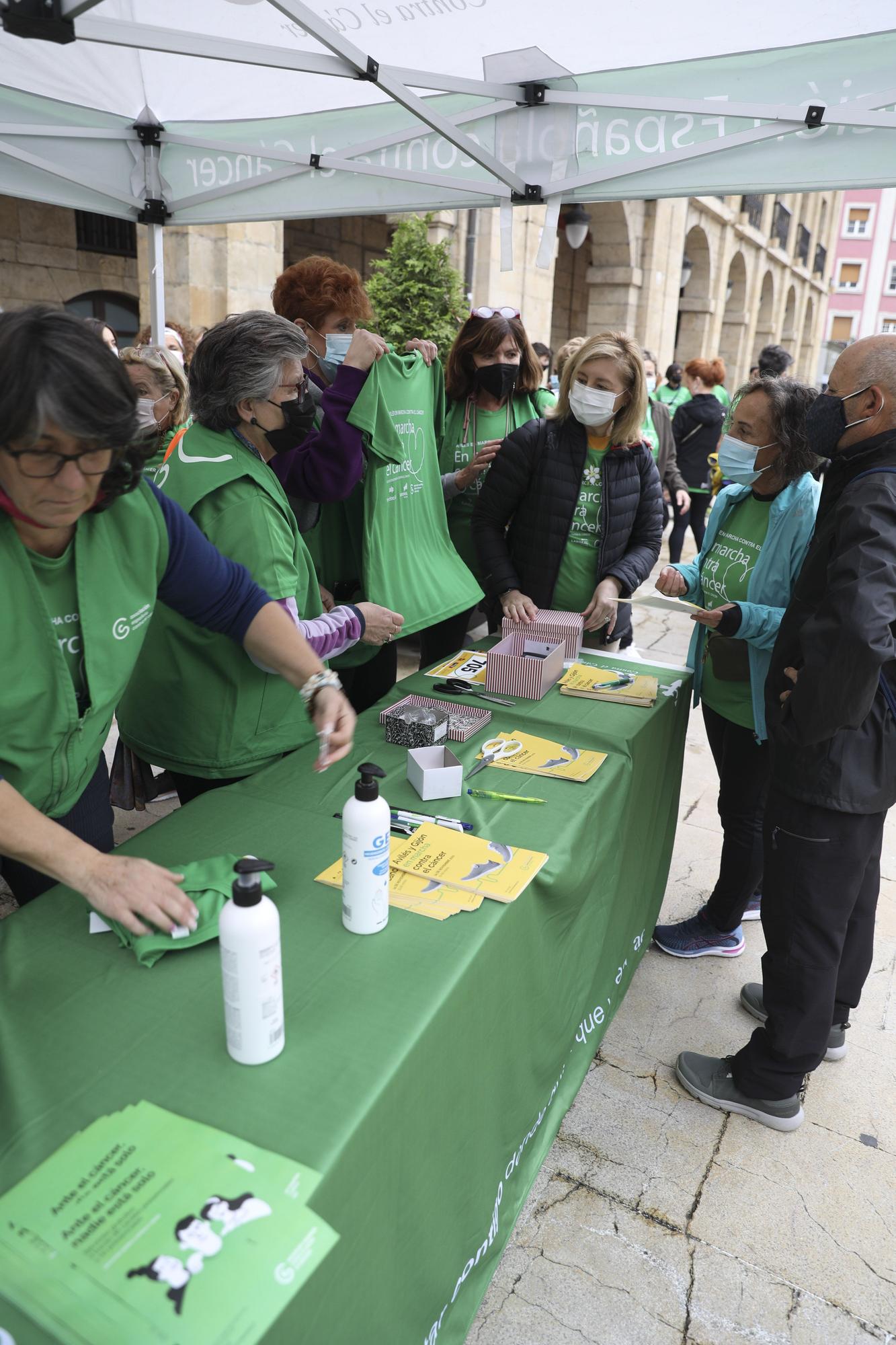 Marcha contra el cáncer de Avilés