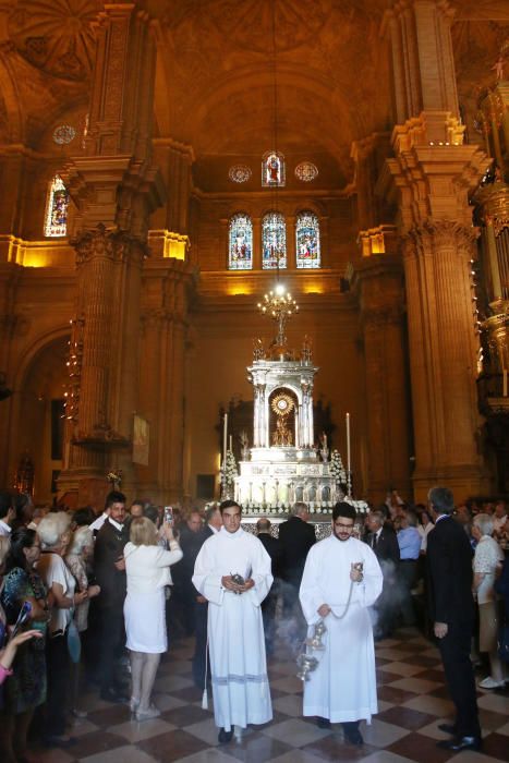 Procesión del Corpus en Málaga de 2018