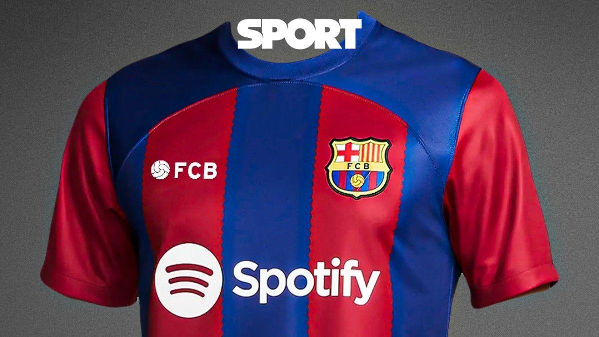 La hipotética camiseta del Barça con su marca propia