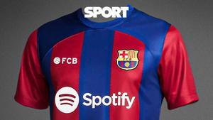 La hipotética camiseta del Barça con su marca propia
