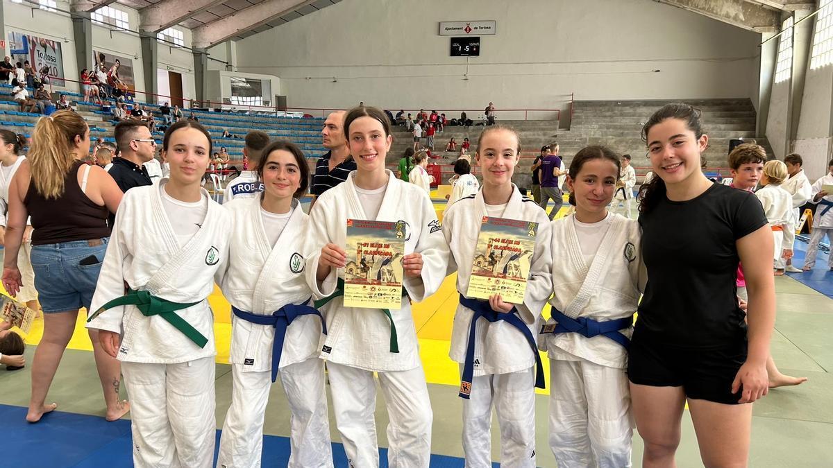 La representación del Club de Judo Sant Jordi en la Supercopa de España