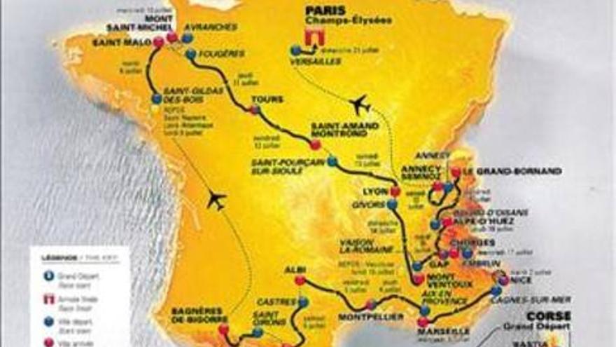 El Tour 2013 será un espectáculo cargado de montaña