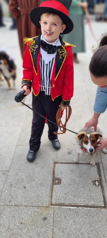 O Domador, ganador en la categoría de mascotas.
