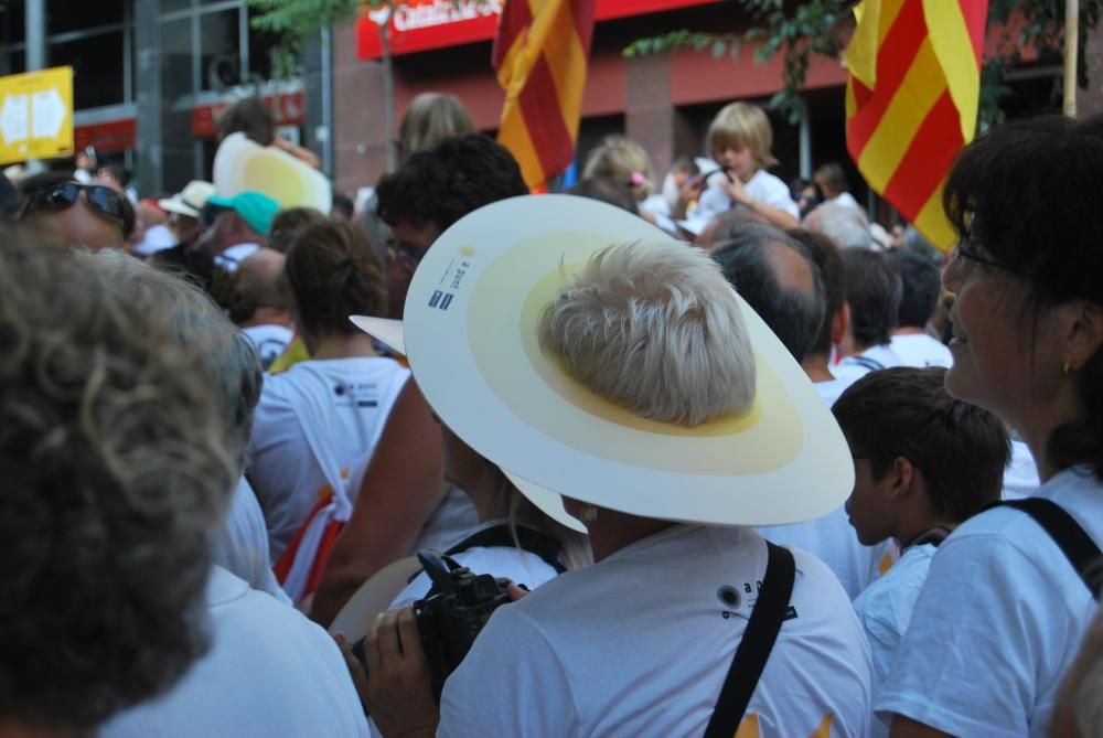 Macrogaleria de la Diada a Berga